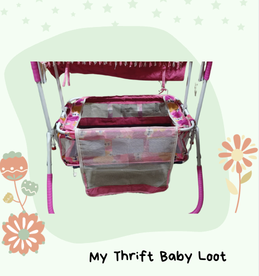 Preloved baby cradle with mosquito net ( Mumbai )